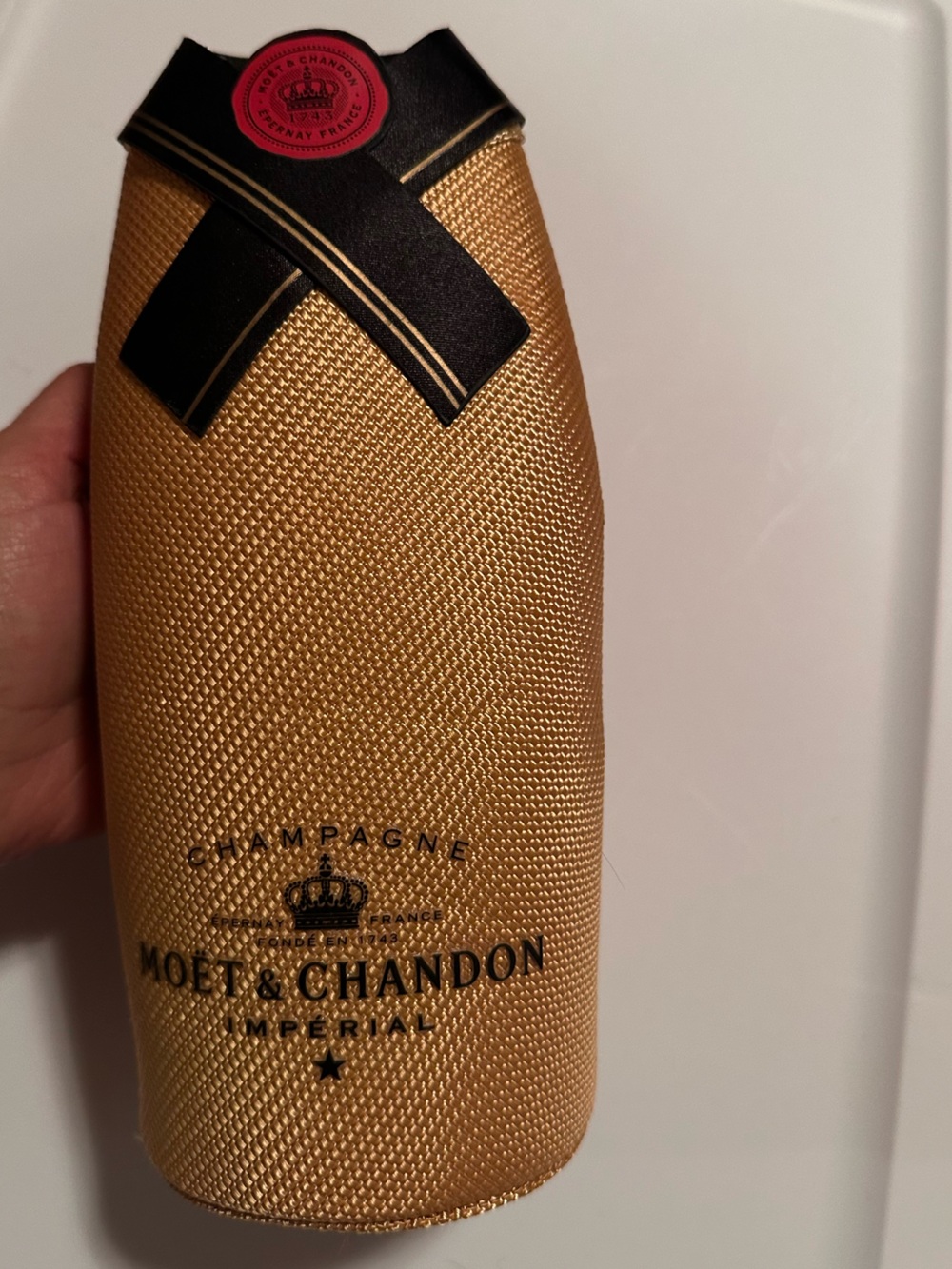 Moët Gold Champagne Bottle Sleeve